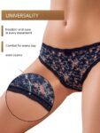 Foreign trade cross-border multi-size women's pure cotton printed triangle panties, nude feel, comfortable and smooth, European and American set