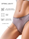 Foreign trade cross-border multi-size women's pure cotton printed triangle panties, nude feel, comfortable and smooth, European and American combo pack