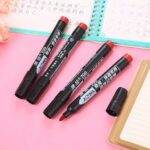 Marker Pen Thickened 700 Fast-Drying Oil-Based Marker Waterproof Logistics Label Pen Black, Red, Blue Marker