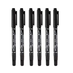 GP1008 Exclamation Mark Black Click Pen Red and Blue Office Study Gel Pen High-Quality Ballpoint Bullet Tip