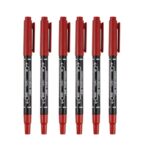 GP1008 Exclamation Mark Black Click Pen Red and Blue Office Study Gel Pen High-Quality Ballpoint Bullet Tip